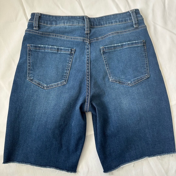 Time and Tru Women's Dark Blue Jean Shorts - Picture 4 of 4